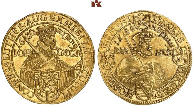 SACHSEN, KURFÜRSTENTUM Johann Georg I., 1615-1656.