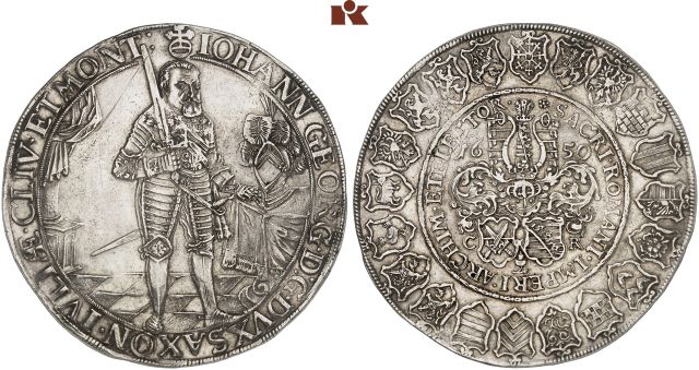 SACHSEN, KURFÜRSTENTUM Johann Georg I., 1615-1656.