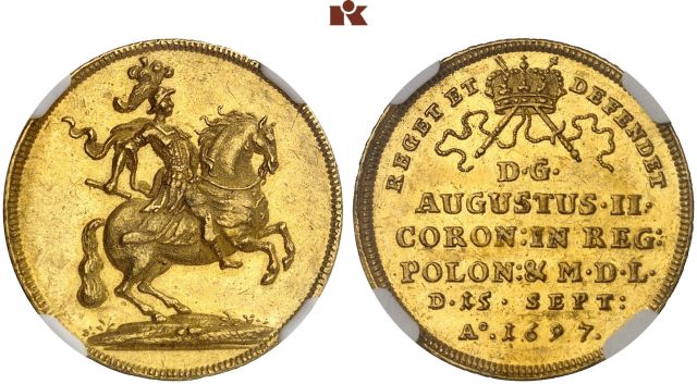 SACHSEN, KURFÜRSTENTUM Friedrich August I., 1694-1733 (August der Starke).