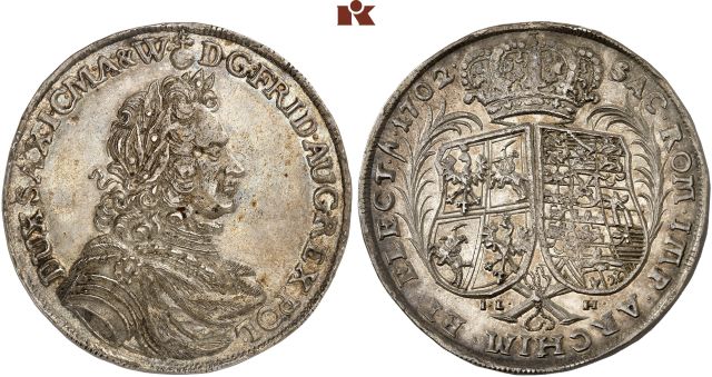 SACHSEN, KURFÜRSTENTUM Friedrich August I., 1694-1733 (August der Starke).