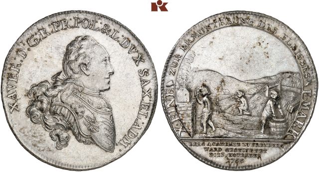 SACHSEN, KURFÜRSTENTUM Xaver, 1763-1768.