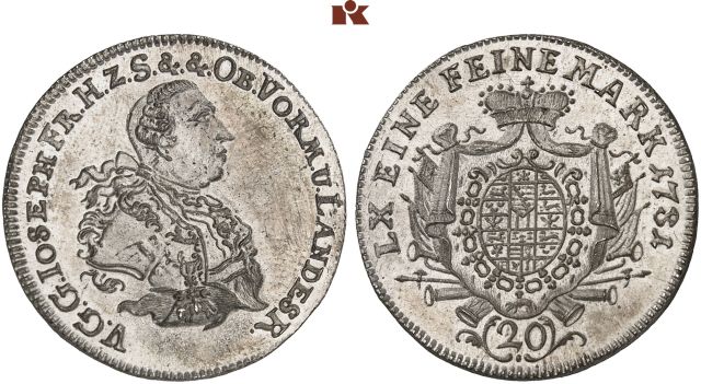 SACHSEN-HILDBURGHAUSEN, HERZOGTUM Josef Friedrich, 1780-1784/1787, Vormund für Friedrich.