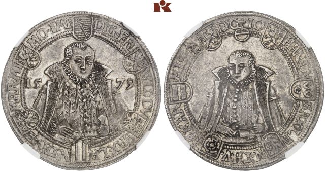 SACHSEN-WEIMAR, HERZOGTUM, AB 1741 SACHSEN-WEIMAR-EISENACH, AB 1815 GROSSHERZOGTUM Friedrich Wilhelm und Johann, 1573-1603.