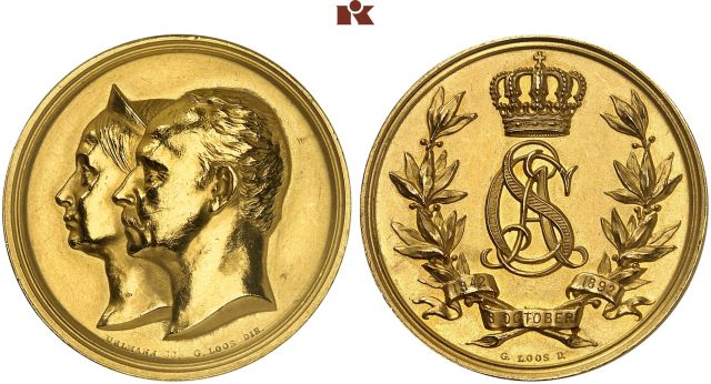 SACHSEN-WEIMAR, HERZOGTUM, AB 1741 SACHSEN-WEIMAR-EISENACH, AB 1815 GROSSHERZOGTUM Carl Alexander, 1853-1901.