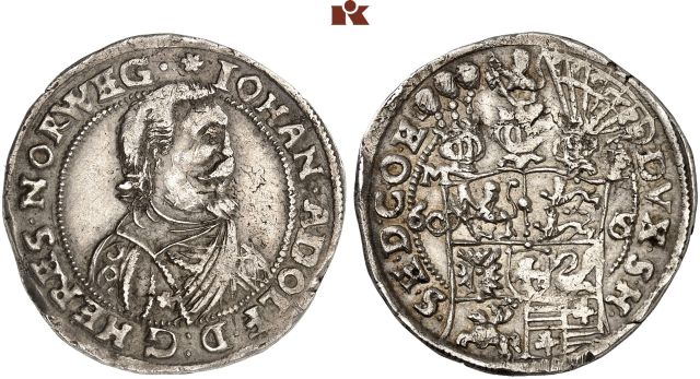 HOLSTEIN-GOTTORP, HERZOGTUM Johann Adolf, 1590-1616.
