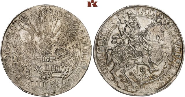 HOLSTEIN-SCHAUENBURG, GRAFSCHAFT Adolf XIII., 1581-1601.