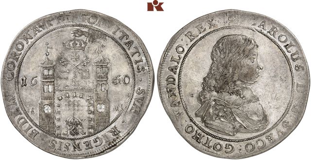 RIGA, STADT Unter Schweden. Karl XI., 1660-1697.