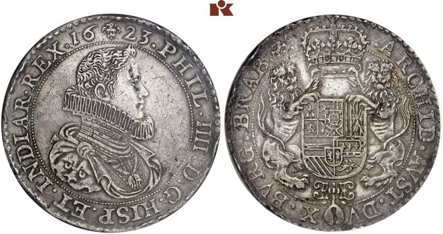 BRABANT Philipp IV. von Spanien, 1621-1665.