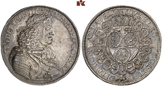 KÖNIGREICH Frederik III., 1648-1670.