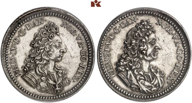 KÖNIGREICH Frederik IV., 1699-1730.