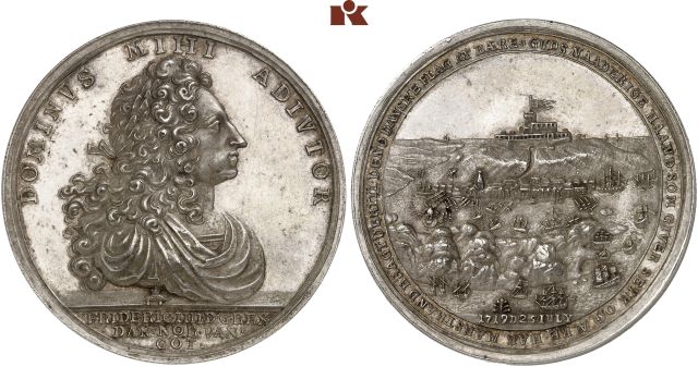 KÖNIGREICH Frederik IV., 1699-1730.