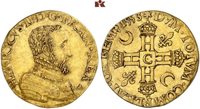 KÖNIGREICH Henri II, 1547-1559.