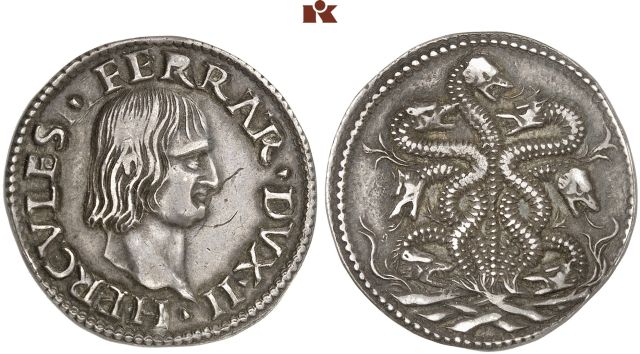 FERRARA Ercole I. d'Este, 1471-1505.