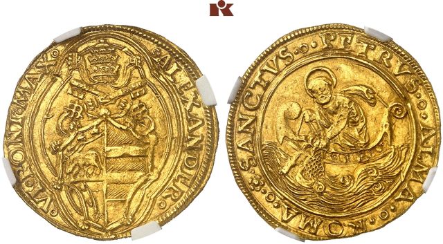 KIRCHENSTAAT/VATIKAN Alexander VI., 1492-1503.