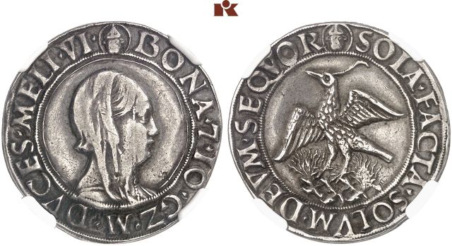 MAILAND Gian Galeazzo Maria Sforza, Regenza di Bona di Savoia, 1476-1481.