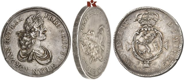 KÖNIGREICH Frederik III., 1648-1670.