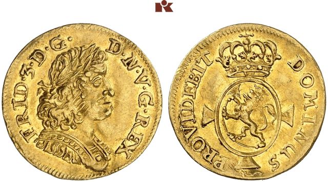 KÖNIGREICH Frederik III., 1648-1670.
