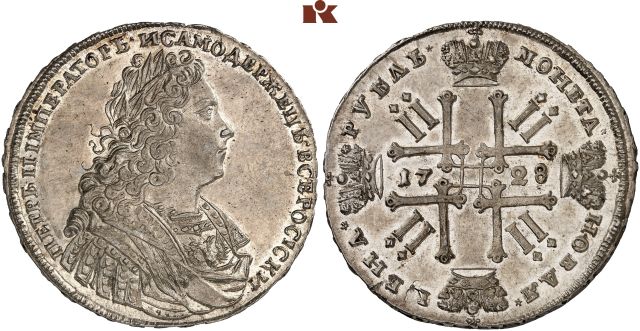 KAISERREICH Peter II., 1727-1730.