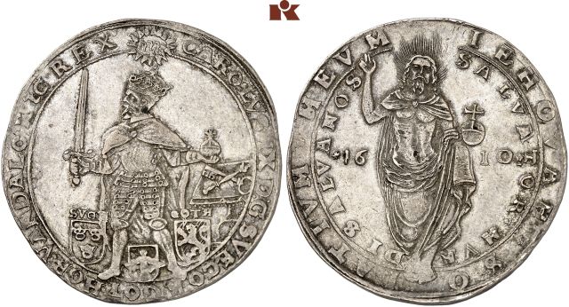 KÖNIGREICH Karl IX., (1560-) 1604-1611.