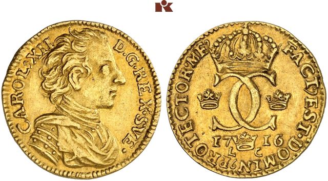 KÖNIGREICH Karl XII., 1697-1718.