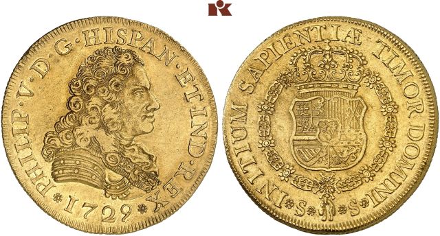KÖNIGREICH Felipe V., 1700-1724-1746.