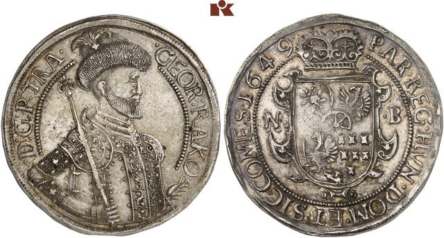 SIEBENBÜRGEN, FÜRSTEN Georg Rakoczi II., 1648-1660.