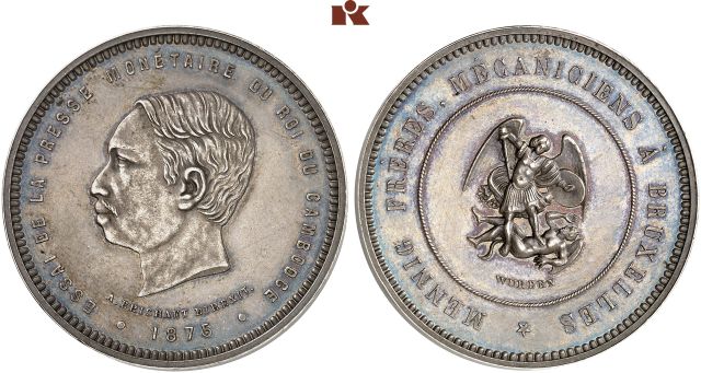 KÖNIGREICH Norodom I., 1860-1904.
